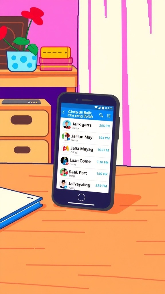 Cinta Tak Terduga dari Chat yang Salah