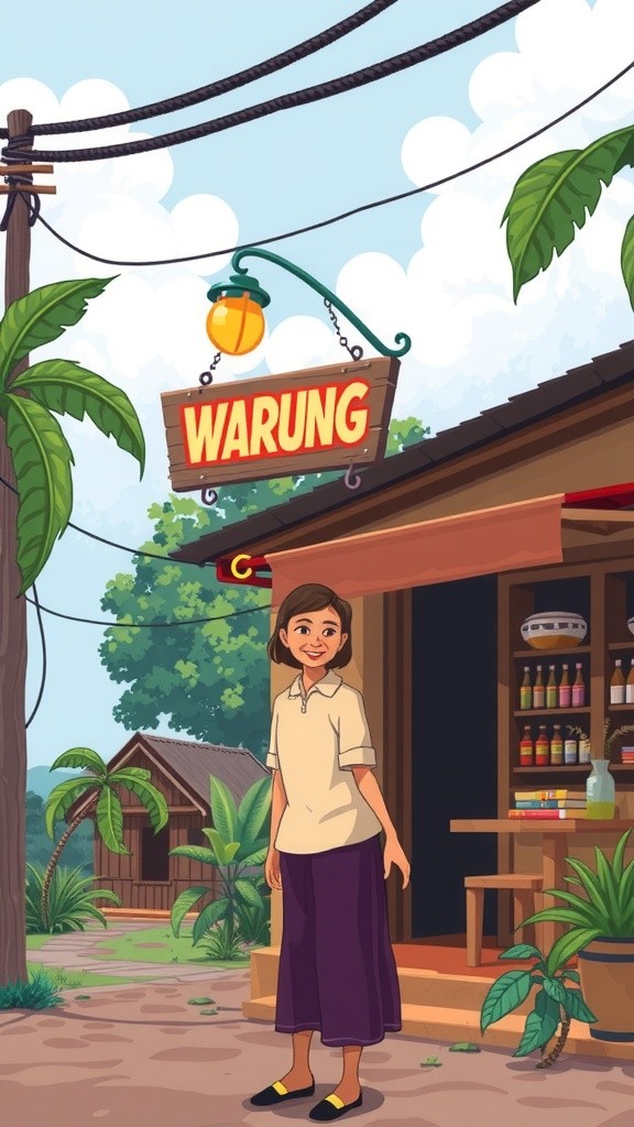 Kucing Marketing: Si Belang yang Menggegerkan Warung Bu Siti