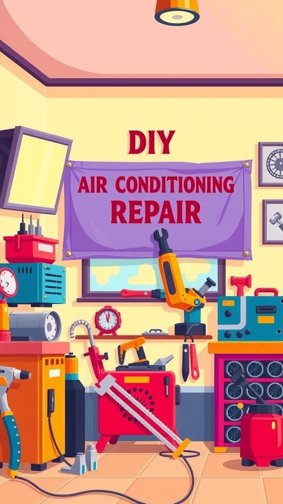 Single Man A/C Repair