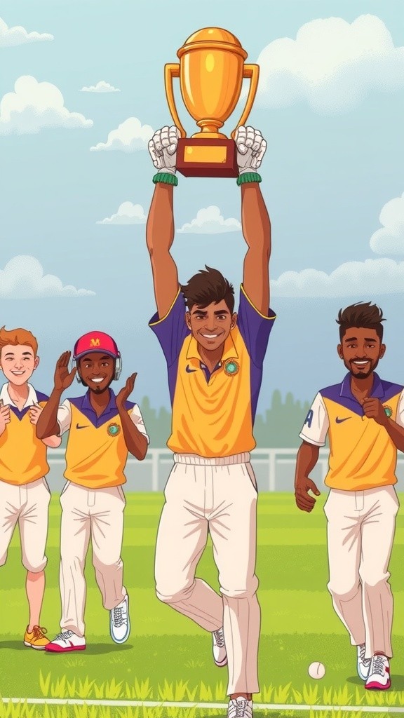 Rohit Sharma's Historic Victory Celebration