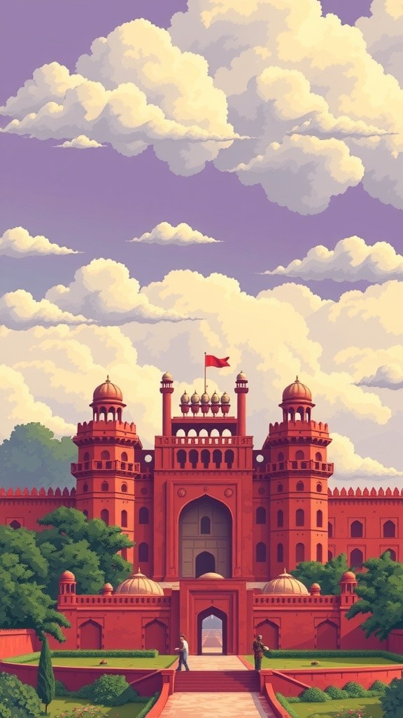 Whispers of the Red Fort: A Horror Tale
