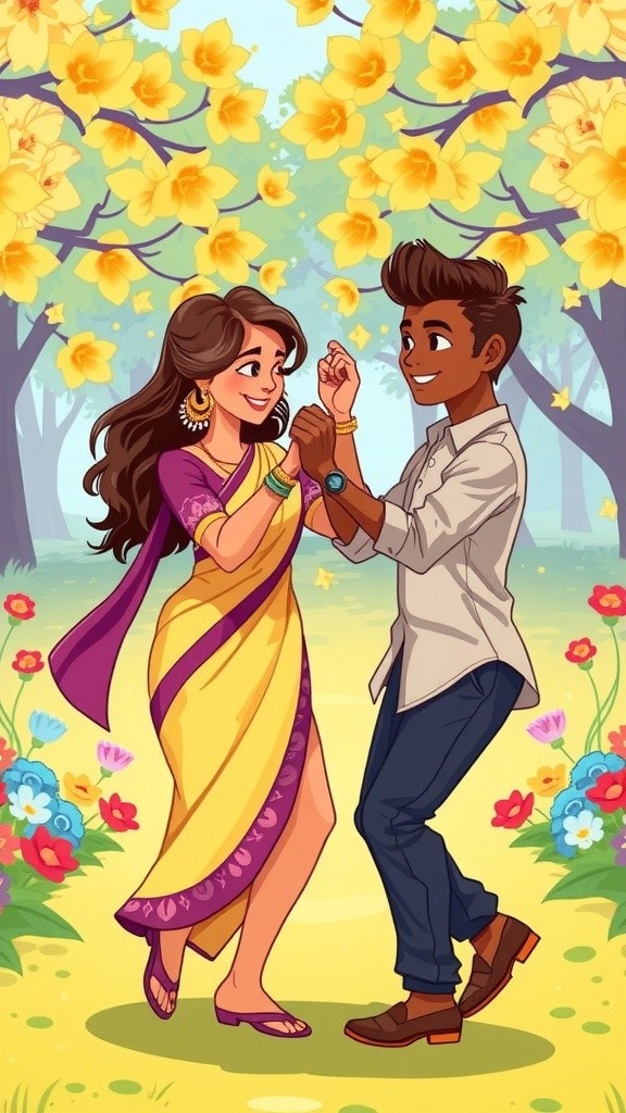 झूले और डांस का मस्ती भरा सफर!