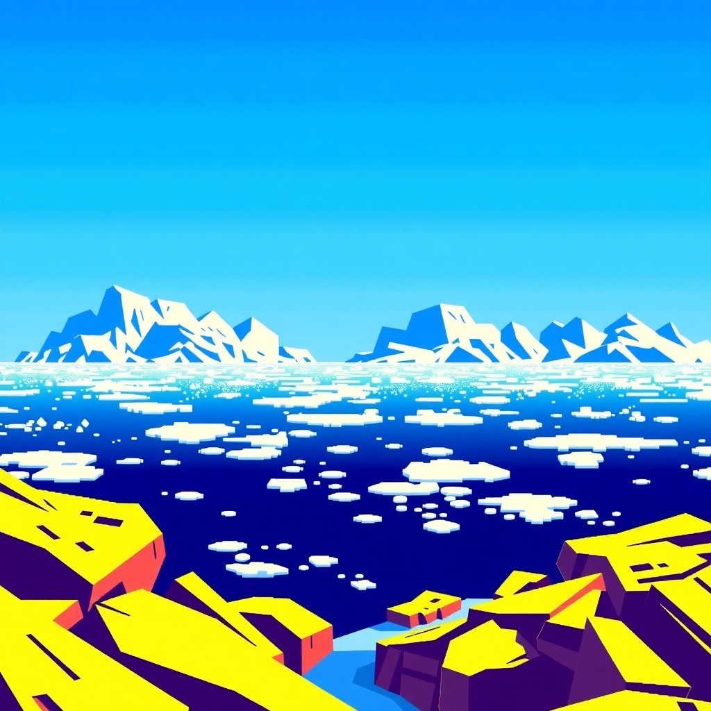 Penguin Racer: Soaring Above the Icy Abyss