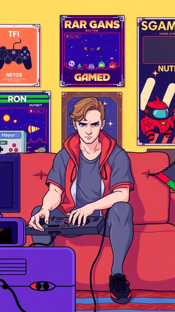 Floyd's Retro Gaming Adventure: Escape the Console!