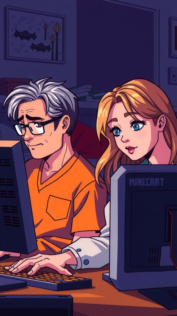Minecraft Madness: Jack and Lulu vs. the Piglin Horde!