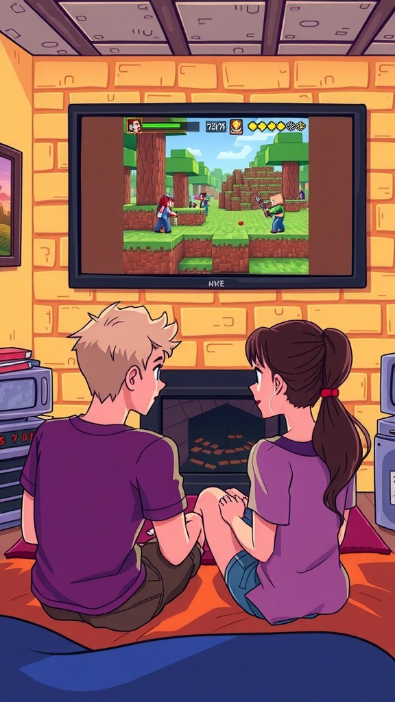 Minecraft Madness: Jack and Lulu vs. Piglin Squad!