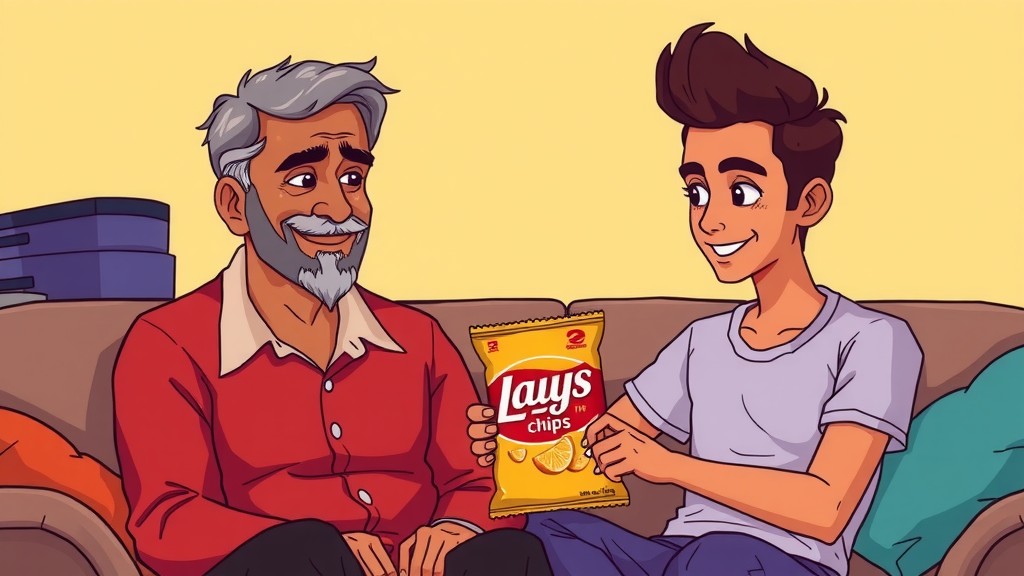 Chips, Mischief, and Friendship: Golu's Prank on Raj!