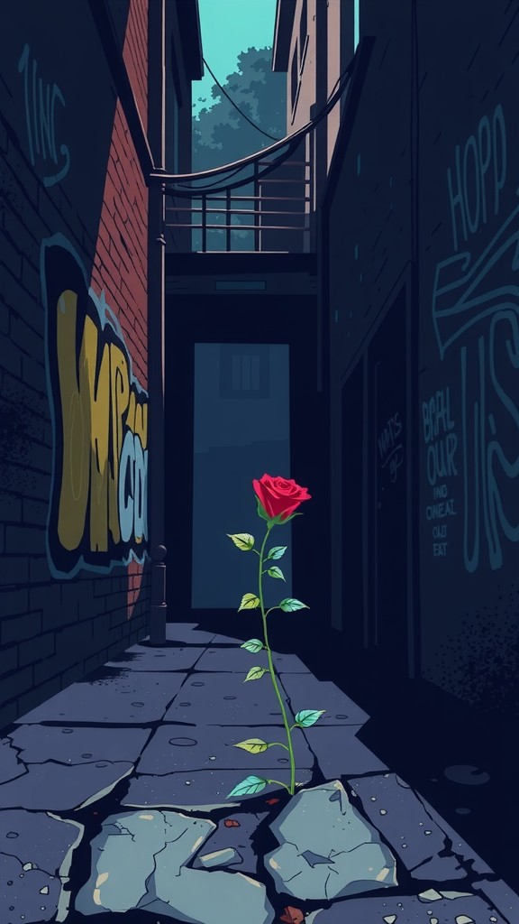 Roses of Rebirth: From Shadows to Shine