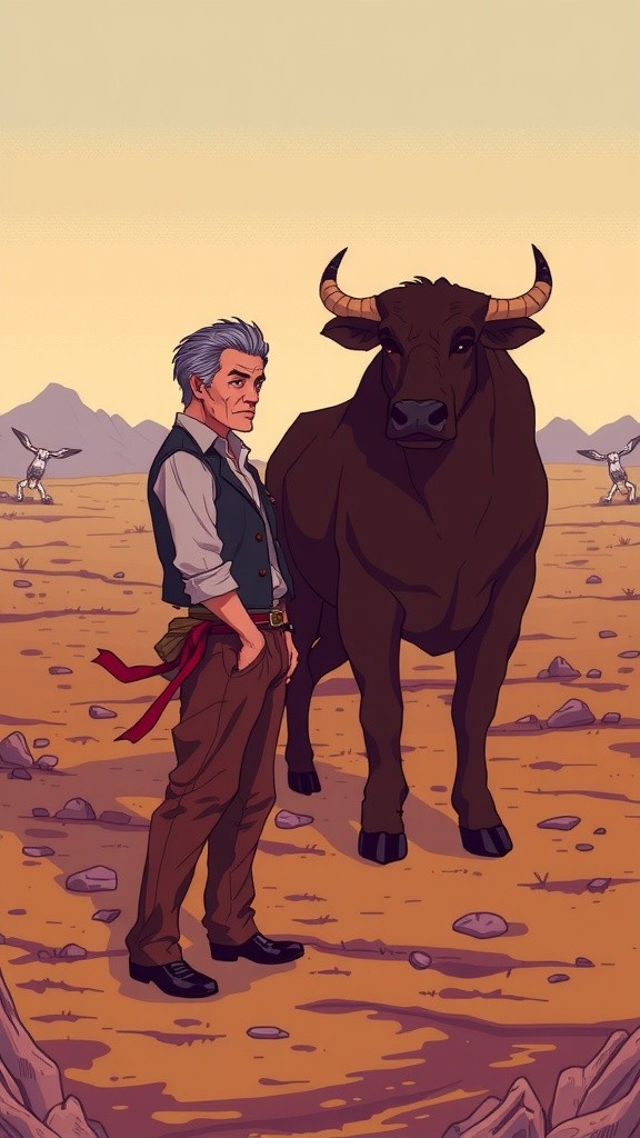 The Loyal Bull: A Tale of Kindness Amidst Cruelty