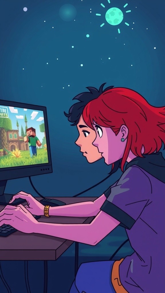 Minecraft Madness: Jack and Lulu vs. the Piglin Horde!
