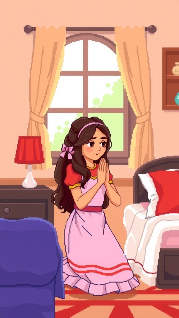 A Girl's Love for Prayer