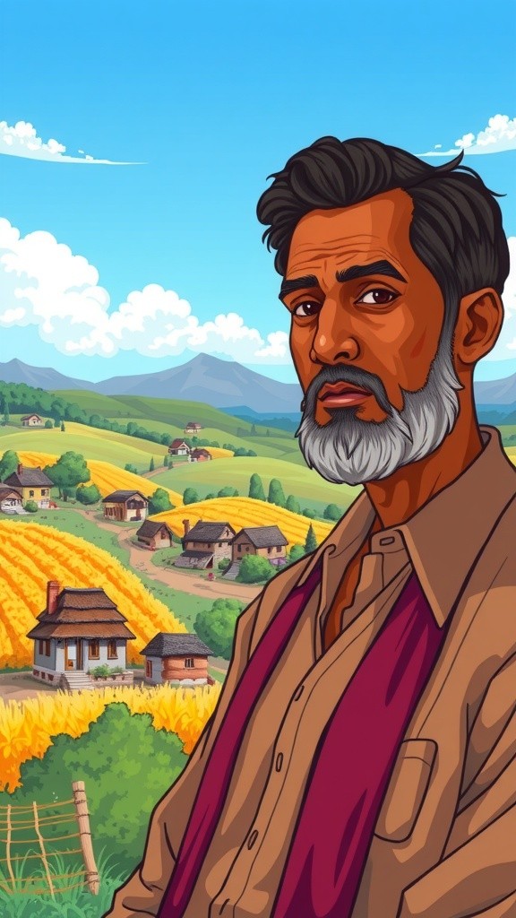 The Harvest of Happiness: Ramu's Village Life