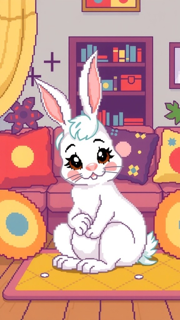 Bunny and Baby's Space Shower Football Fun