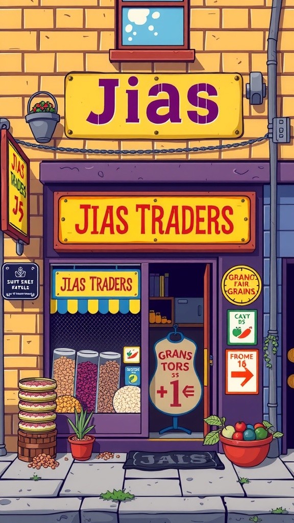 JIAS TRADERS: आपके अनाज व्यापार का सबसे भरोसेमंद साथी!