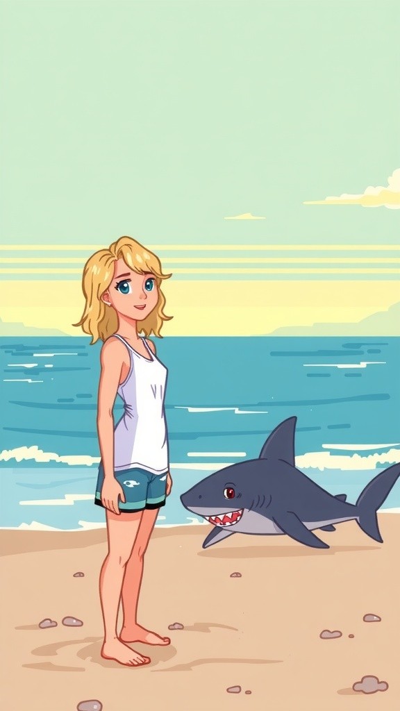 Jessica and Sam: A Sharky Friendship!