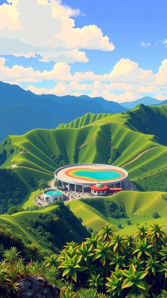 Keunikan Telaga Warna di Dataran Tinggi Dieng