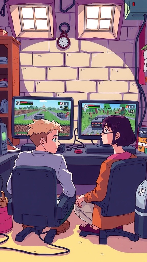 Minecraft Mayhem: Jack & Lulu vs. The Piglin Squad!