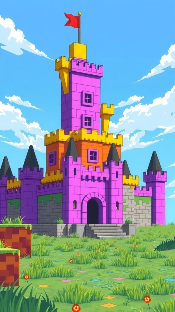 Sneak into Brainrot Castle: A Wacky Minecraft Adventure!