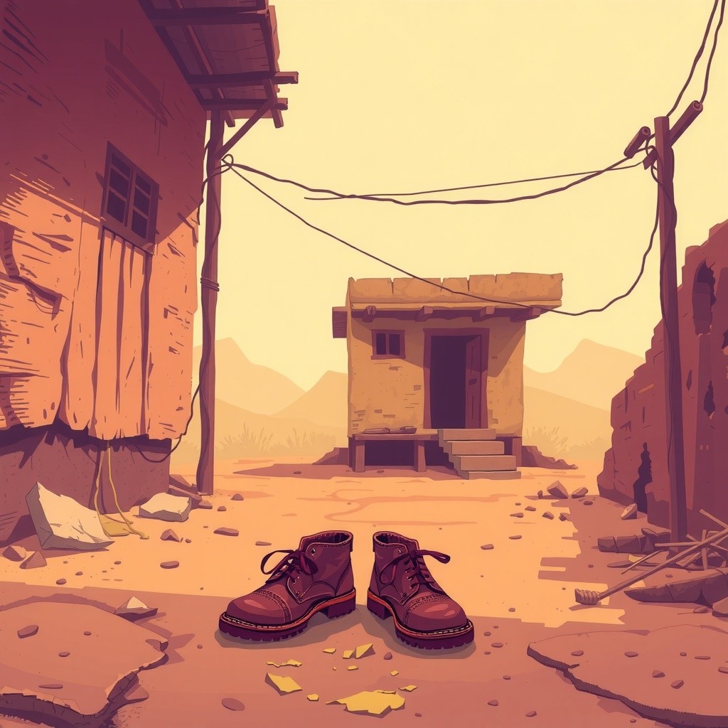 The Boy with No Shoes