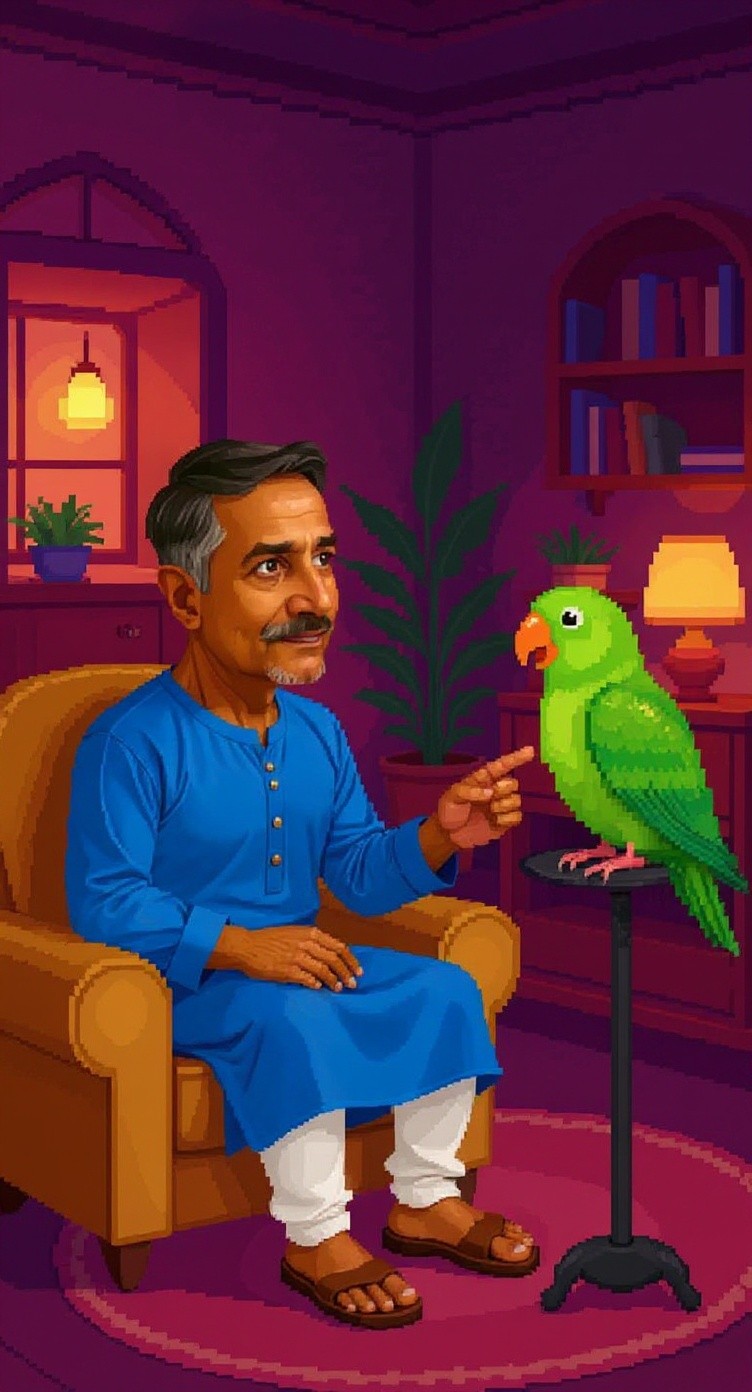 तोते की चतुराई