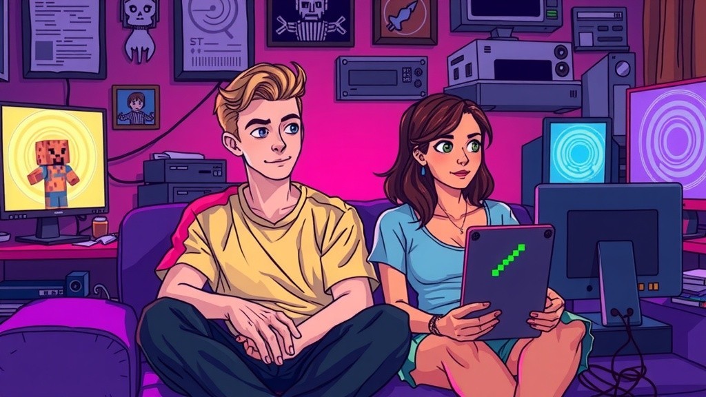 Piglin Panic: Jack and Lulu's Minecraft Mayhem!