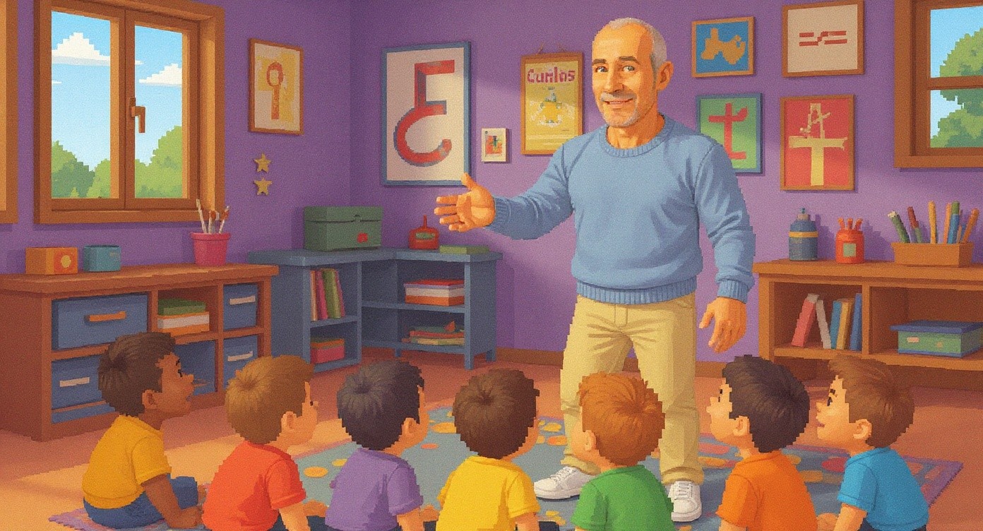 تعليم حروف اللغة العربية بطريقة مرحة