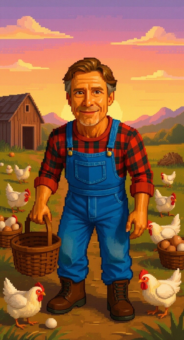 The Kind Hen and the Pigeon