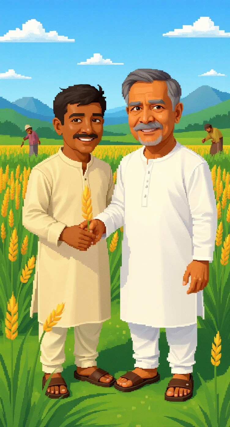 किसान और उसके बेटों की कहानी: एकता में बल है