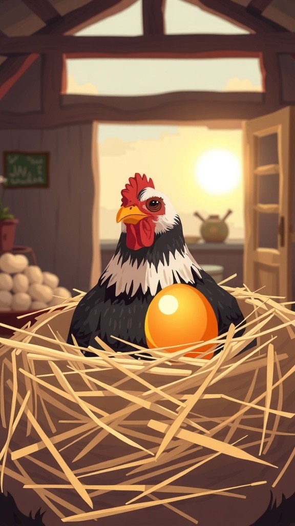 The Hen and the Golden Eggs: A Lesson in Greed