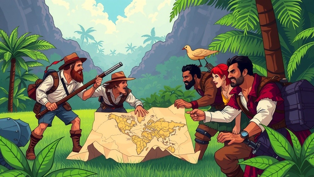 Island of Betrayals: The Ultimate Race for Riches!
