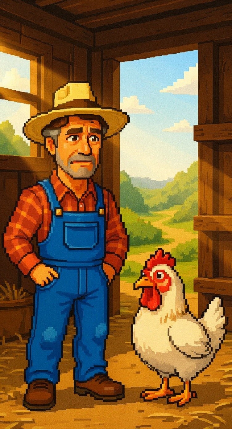 The Farmer and His Fake Eggs