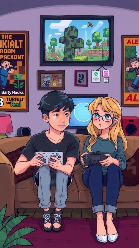 Petualangan Jack dan Lulu di Dunia Minecraft!