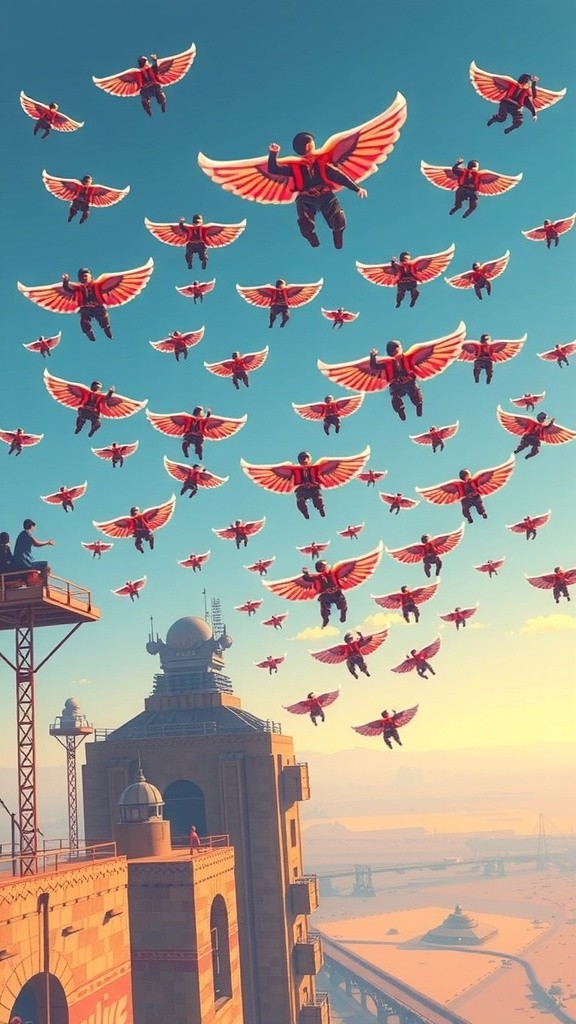What If Humans Could Fly?