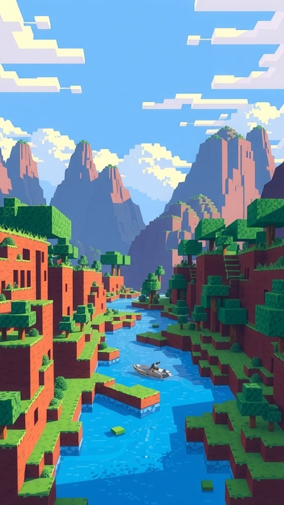 Petualangan Menyenangkan Jack dan Lulu di Dunia Minecraft
