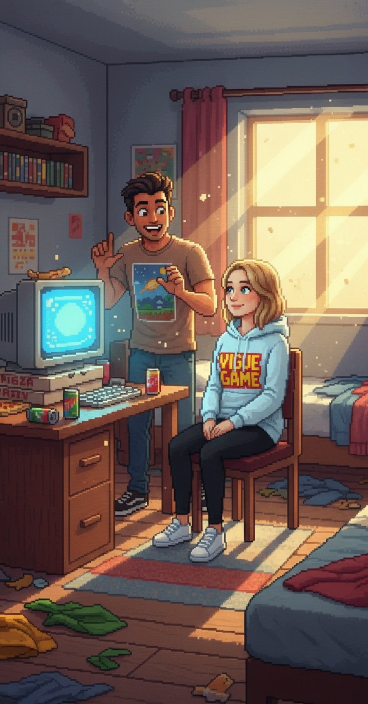 Minecraft Adventure: Jack & Lulu's Pixelated Escape!