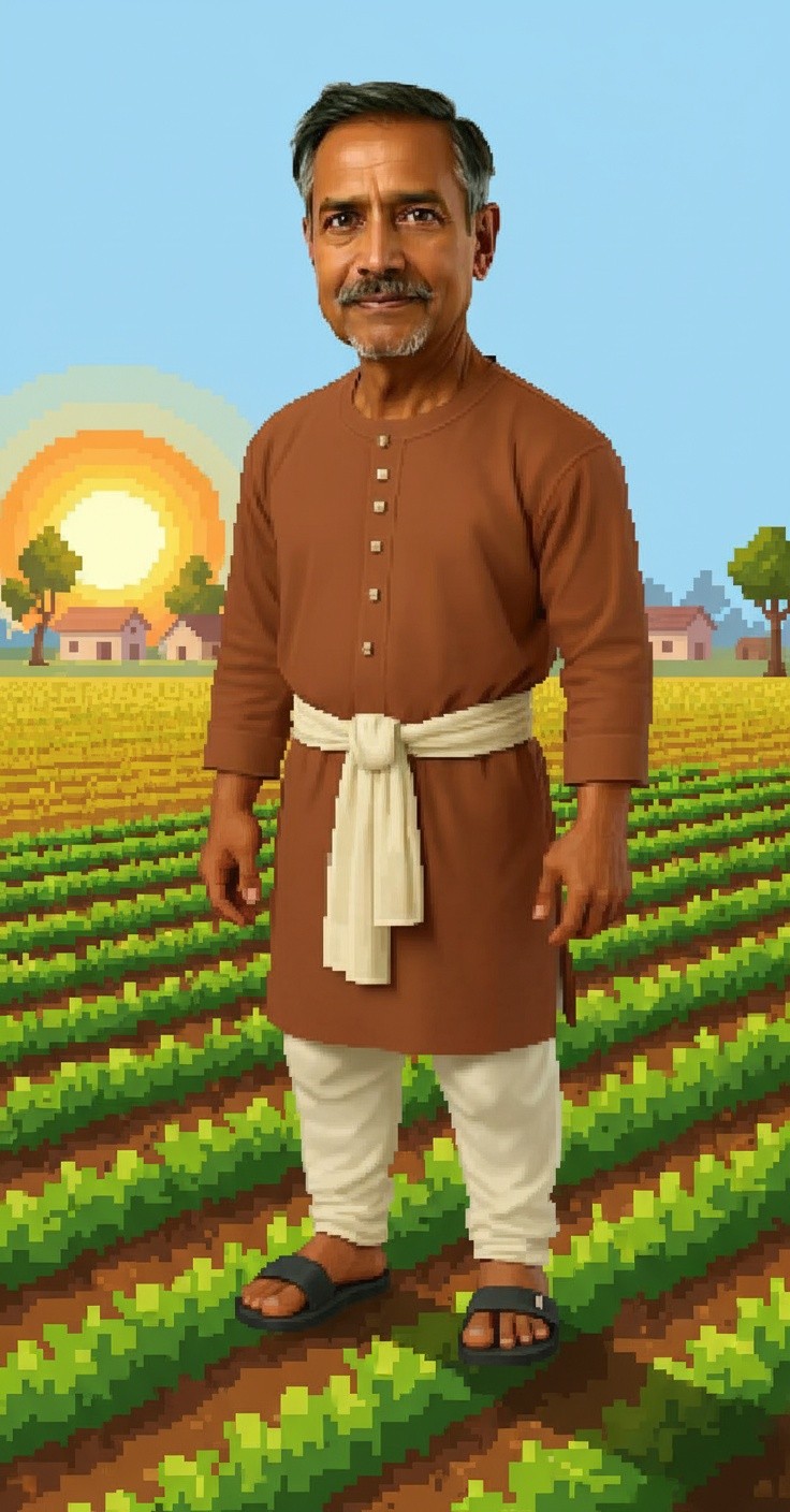 किसान की संघर्ष कहानी