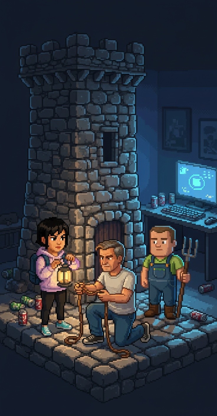 Minecraft Madness: Jack and Lulu vs. the Piglin Horde!