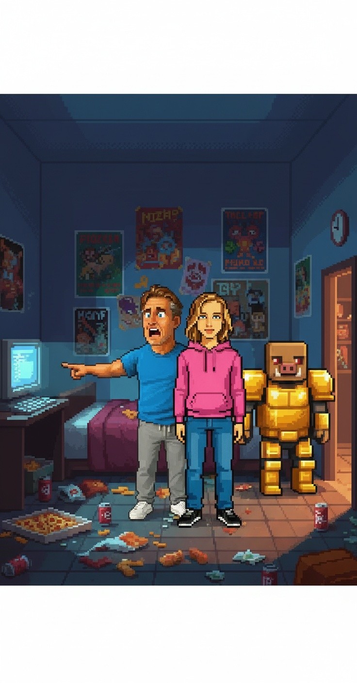 Petualangan Jack dan Lulu di Dunia Minecraft
