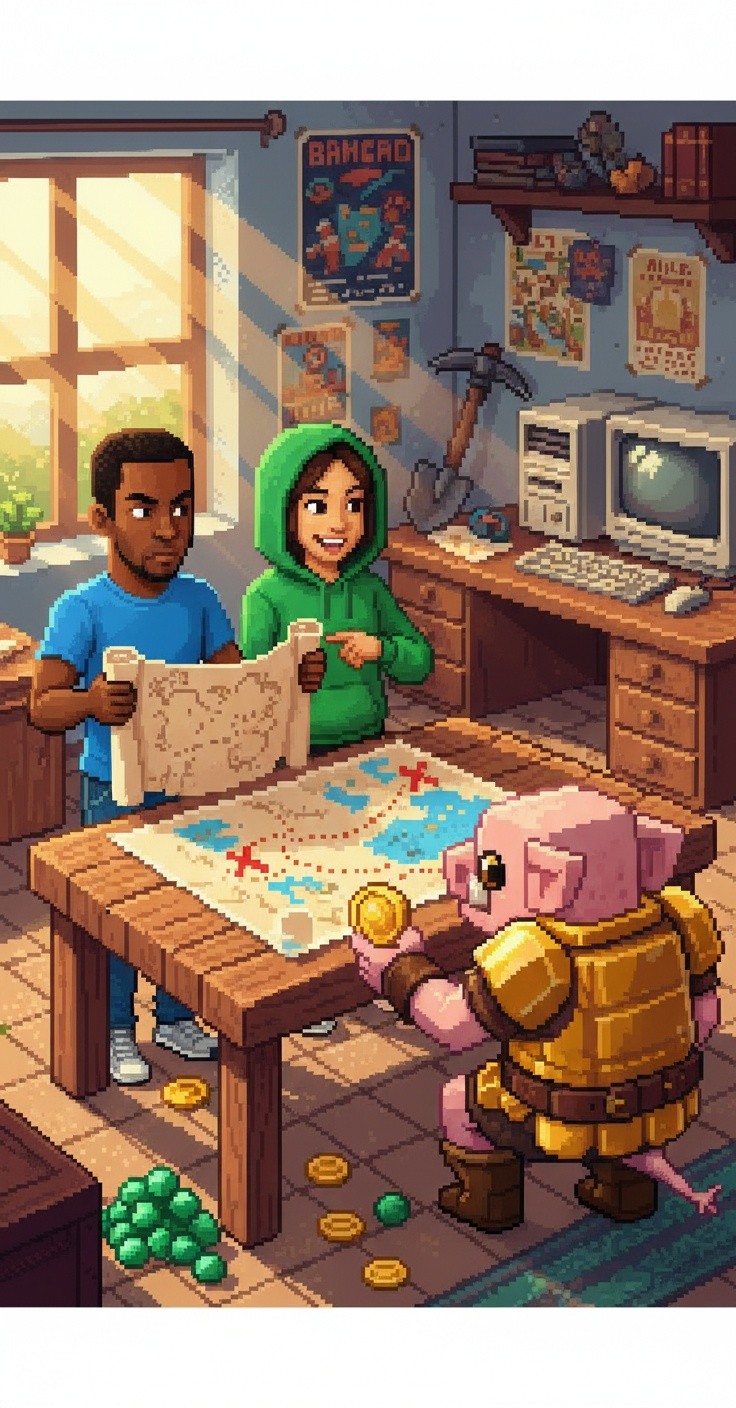Petualangan Seru Jack dan Lulu di Dunia Minecraft