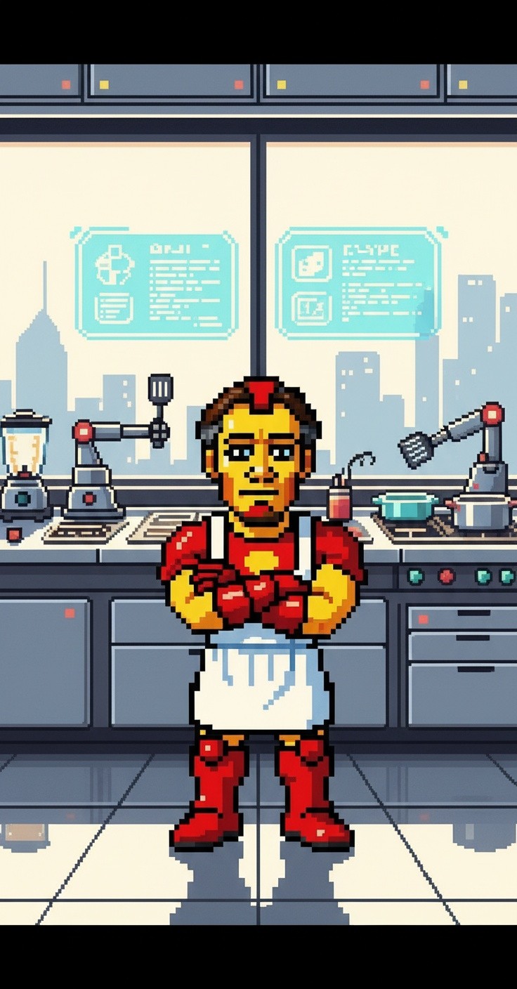Iron Chef: Epic Cooking Adventures with Iron Man!