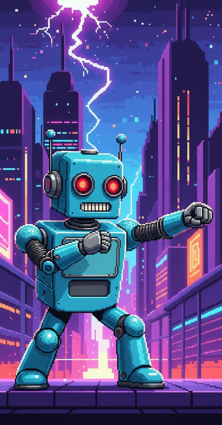 Pertarungan Epik: GENOS vs ZEROS di Kota Futuristik!