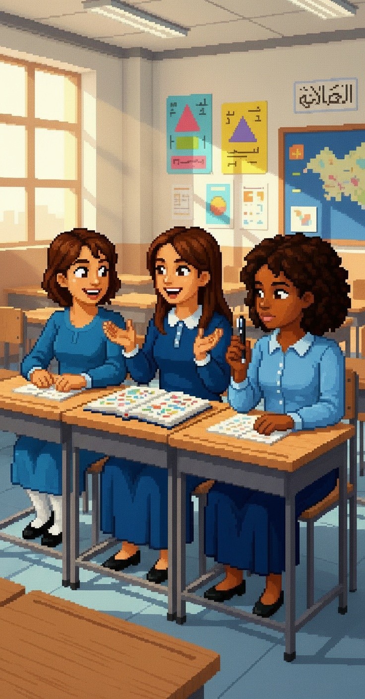 High School Conversations: New Friendships in Jeddah