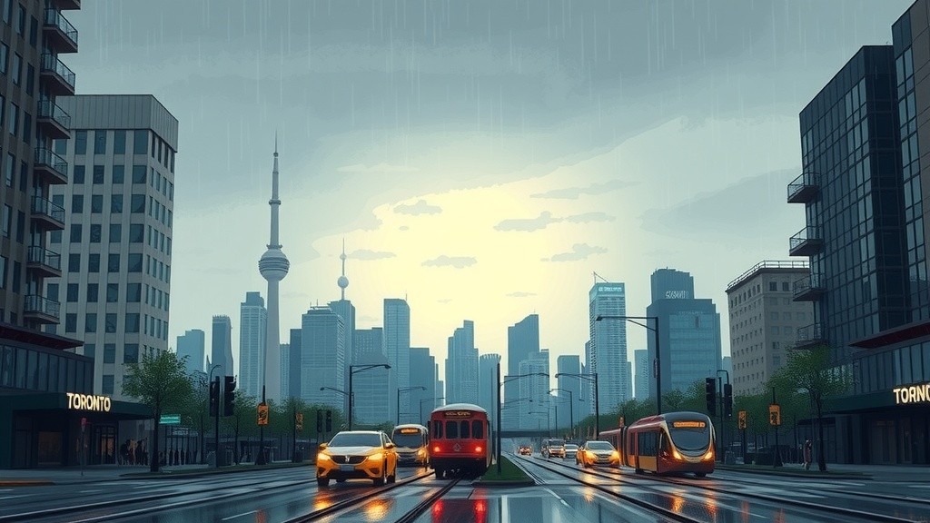 Rainy Rush Hour in Toronto: A Ride with Dave