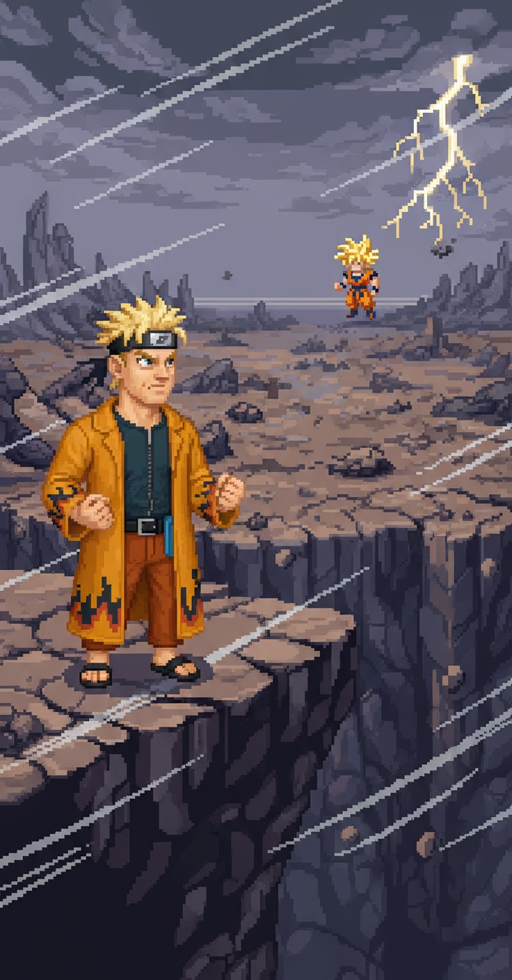Naruto vs Goku: Epic Showdown!