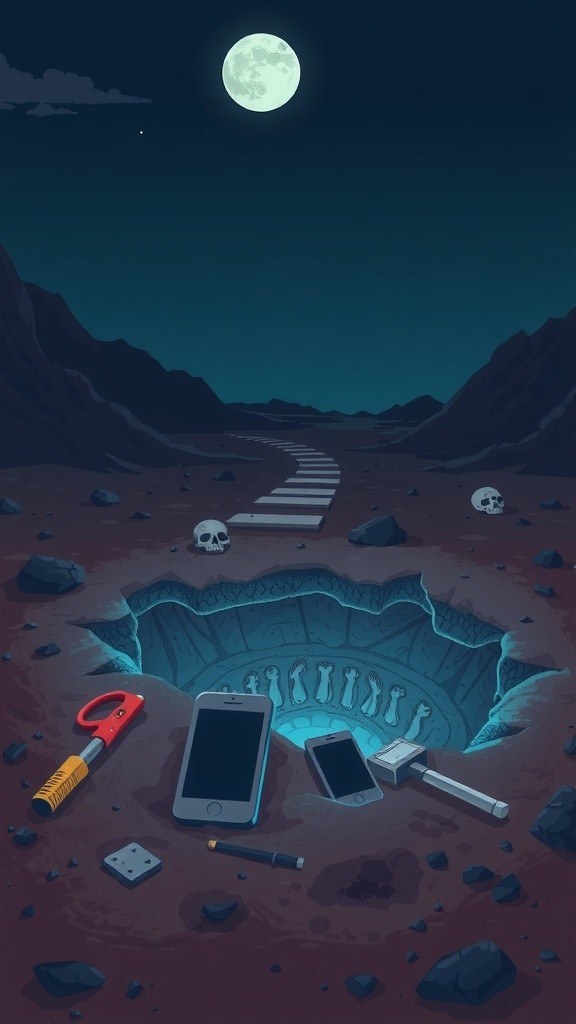 Cursed Relics: The Dark Origin of Phones