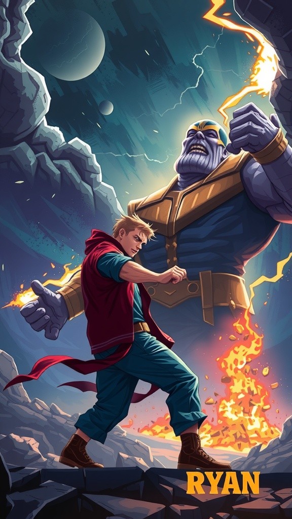 Thanos vs Gojo Satoru: Epic Crossover Fight Breakdown!