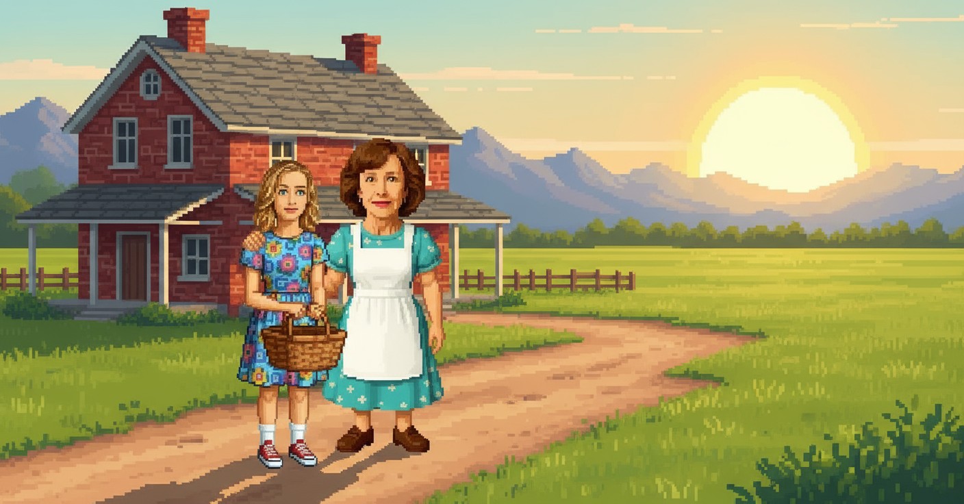 Grandma's Farm Tales: A Day with Nature