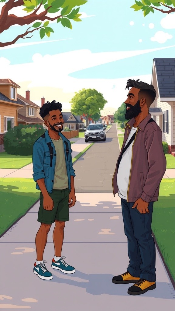 Neighborhood Tension: A Clash of Help and Boundaries