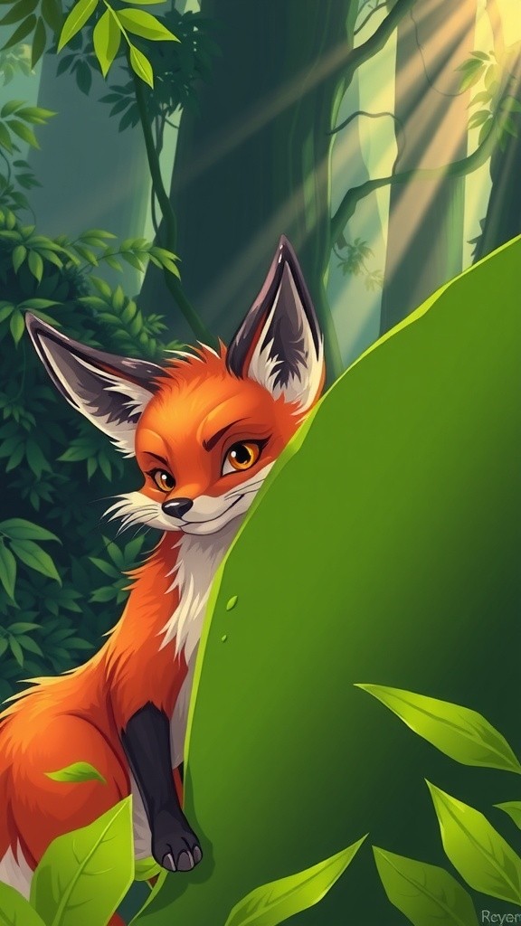 The Fox and the Stork: A Lesson in Kindness