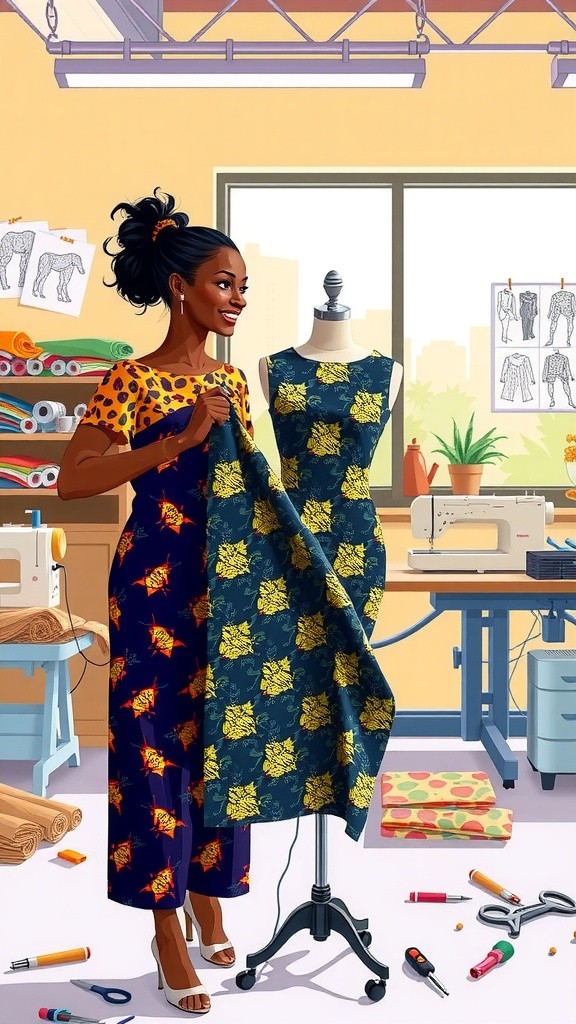 Empowering Local Women with Free African Ankara Dresses